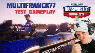 BASSMASTER FISHING 2022 TEST GAMEPLAY XBOX SERIE SX🎮🎣🐟🐠 [upl. by Elacim464]