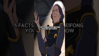 5 facts about Lin Beifong you did not know avatarthelastairbender avatar [upl. by Anoirb]