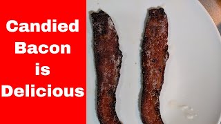 Air Fryer Candied Bacon Recipe NuWave Brio 14Q Delicious [upl. by Laddie]