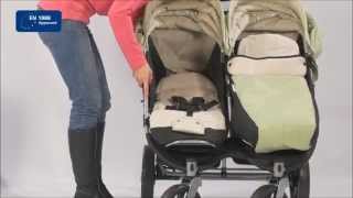 Baby stroller Chipolino Twix ENG [upl. by Asikal701]