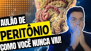 Aula de Anatomia do Peritônio [upl. by Eioj]