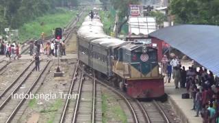 Mahanagor Godhuli Dhaka to Brahmanbaria Train of Bangladesh [upl. by Cicenia]