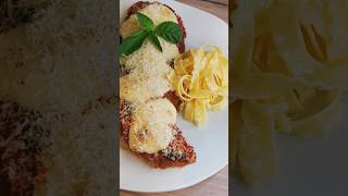 🍽️ Recette  Escalope de veau parmigiana food recette cooking recetterapide recette recipe [upl. by Animar]