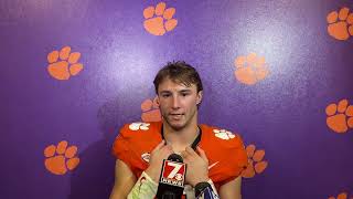 Clemson QB Cade Klubnik says he is pissed after Louisville loss [upl. by Atnek]