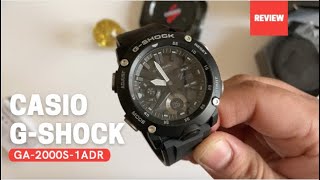 CasioGShock GA2000S1ADR Unboxing [upl. by Wun]