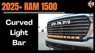 2025 RAM 1500 Curved 40in Light Bar Install Tutorial  MampR Automotive [upl. by Eneli921]