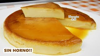 FLAN MAICENA SIN HORNO [upl. by Tobi]