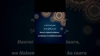 Pekar e Dil Ruba Ban Ke Aaya Naat By Zohaib Ashrafi With Urdu Lyrics [upl. by Atinrehs633]