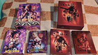 EverythingBlu Zavvi Deluxe  Fifth Element  Leon FullSlip Steelbook Luc Besson Unboxing amp Review [upl. by Capwell701]