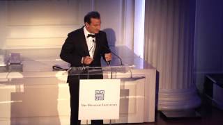 George Logothetis CEO of the Libra Group speaks at THIs inaugural banquet [upl. by Tenay]