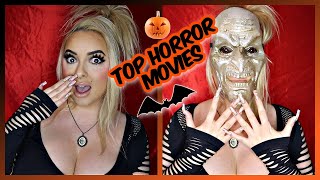 🎃 My top 10 FAVORITE movies to watch on HALLOWEEN  Halloweekend 🦇 [upl. by Sankey]