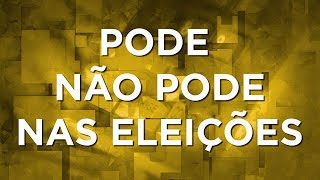 O que pode ou não fazer no dia da votação – 031018 [upl. by Edmunda]