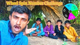 Wheel Spin Number Challenge Sama Jabhar Tv [upl. by Itak628]