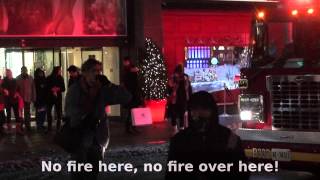 Anarchists set fire firemen attacked Toronto police AWOL [upl. by Elroy574]