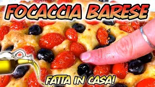 FOCACCIA PUGLIESE  fatta con I VOSTRI CONSIGLI [upl. by Claudianus]