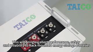 48v home energy storage battery solar system rackmounted battery [upl. by Egroej794]