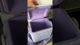 Igloo 11 Qt Tag Along Too Strapped Picnic Style Cooler  Lilac [upl. by Syxela]