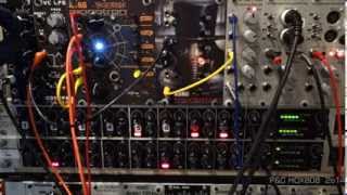 HOX808  ZEITROTATION MONOTRON DELAY BASSLINE DOEPFER MODULAR [upl. by Yelyak]