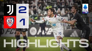 HIGHLIGHTS  JuventusCagliari 21  Serie A TIM [upl. by Nylcaj]