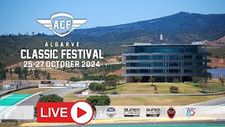 🔴LIVE Algarve Classic Festival  GT amp SPORTSCAR CUP GT PRE1966 [upl. by Annaor]