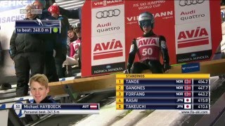 Michael Hayböck Vikersund 2016 2175m ORF [upl. by Zweig]