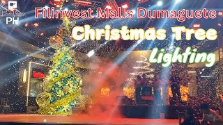 Christmas Tree Lighting Ceremony at Filinvest Malls Dumaguete with Fireworks Display [upl. by Enimisaj]