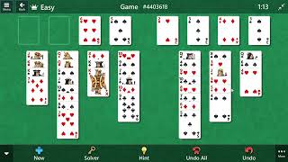 Solitaire Freecell Game 4403618 [upl. by Nalid]