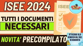 ISEE 2024 Guida Completa con Documenti Essenziali Giacenze e Redditi e Ultime Novità ⚡ [upl. by Haimrej535]