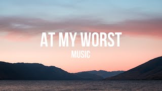 Pink Sweat  At My Worst LYRICS Video MUSIC  LYRICS SONG  REMIX  LYRICS STATUS MUSIC [upl. by Johnathan536]