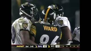 2005 Week 8 Steelers 20 vs Ravens 19 Highlights [upl. by Dibbell]