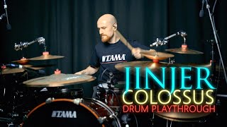 JINJER  Colossus Drum Playthrough [upl. by Atelahs580]