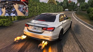 Sliding 888HP Mercedes E63S AMG 4Matic 2022  Assetto Corsa  Moza R5  VR [upl. by Hilliard]