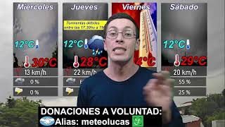 Reporte meteorologico 1430hs 19 de noviembre 2024  Meteo Lucas [upl. by Michal626]