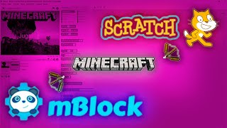 APRENDE a HACER un MINECRAFT 2D Parte 1  Scratch o mBlock Español  PekeDox [upl. by Atteuqihc234]