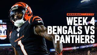 Preview Week 4 Bengals at Panthers  BENGALS WEEKLY [upl. by Solahcin]