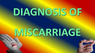 Diagnostic Tests for Recurrent Miscarriage  RCOG Guideline about Recurrent Miscarriages [upl. by Okoy640]