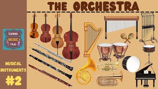 THE ORCHESTRA  INSTRUMENTS OF THE ORCHESTRA  CONDUCTOR  LESSON 2  MUSICAL INSTRUMENTS [upl. by Nosyt]