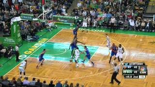 Samuel Dalembert Highlights Knicks vs Celtics 12122014  6 Points 5 Rebounds [upl. by Retsek565]