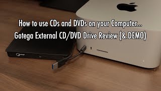 How to Use CDs and DVDs on a Computer with No Disk Drive [upl. by Koloski]