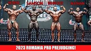 2023 Romania Pro Prejudging This is NOT and Easy Win for Samson Dauda [upl. by Adaj]