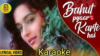 Bahut Pyaar Karte Hain Female Version Karaoke With Scrolling Lyrics Eng amp Hindi [upl. by Horner42]