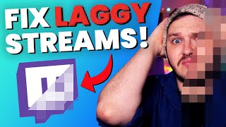 How To FIX Your Laggy Stream  Fix Dropped Frames Best Encoder And Bitrate Settings [upl. by Akener]