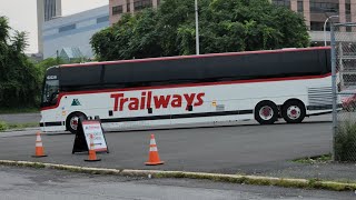 Trailways 2023 Prevost X345 62226 [upl. by Aicirtap]