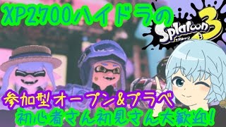 スプラトゥーン参加型 ウデマエ不問 初心者歓迎 [upl. by Tzong852]