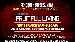 FAITH FOR FRUITFUL LIVING  SUNDAY FIRST  SECOND SERVICE  PASTOR DOUGLAS VINCENT  29TH SEPT 2024 [upl. by Harmon883]