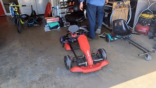 Hyper GoGo GoKart Kart Kit Unboxing and Review Part 2 The Assembly [upl. by Till]