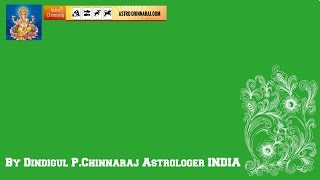 About Prasanna Jothidam By Dindigul PChinnaraj Astrologer INDIA [upl. by Ainex]