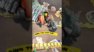 Dino Cars Clash Epic Speed amp Crash on the Race Track 🦖🚗💥 [upl. by Odnanref222]