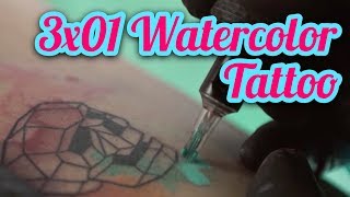 3x01  Aprende a tatuar Acuarela Learn Watercolor tattoo [upl. by Mirabella]