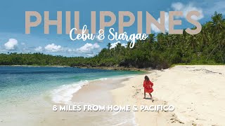 Philippines with 8 Miles from Home  Northeastern Siargao Pacifico Beach  Part 4 [upl. by Conlon]